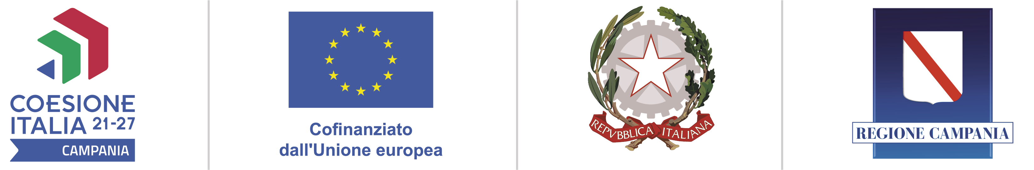 Coesione Italia, Unione europea, Repubblica Italiana e Regione Campania